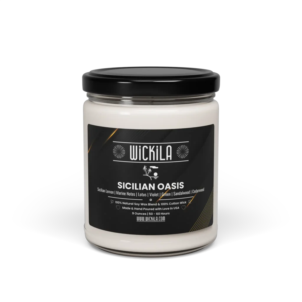 SICILIAN OASIS SCENTED CANDLE